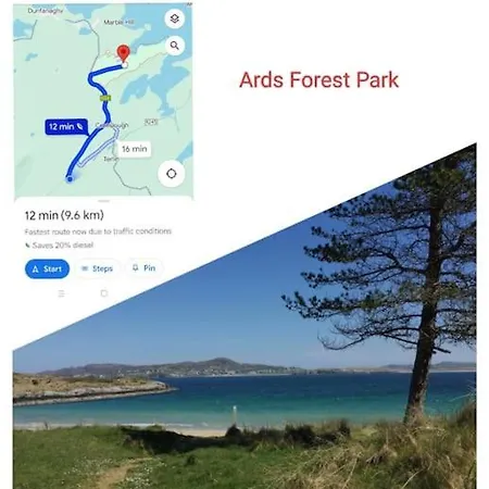 The Wee Hous Cresslough Vakantiehuis *